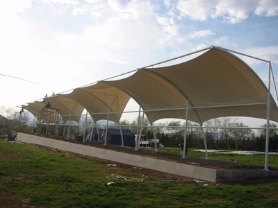 松江鋼膜結(jié)構(gòu)車棚 設(shè)計(jì)、構(gòu)造與涂料全解析，價(jià)格、廠家與圖片指南